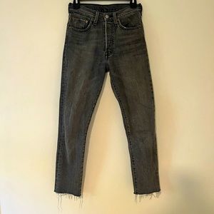 Black 501 LEVIS - Straight